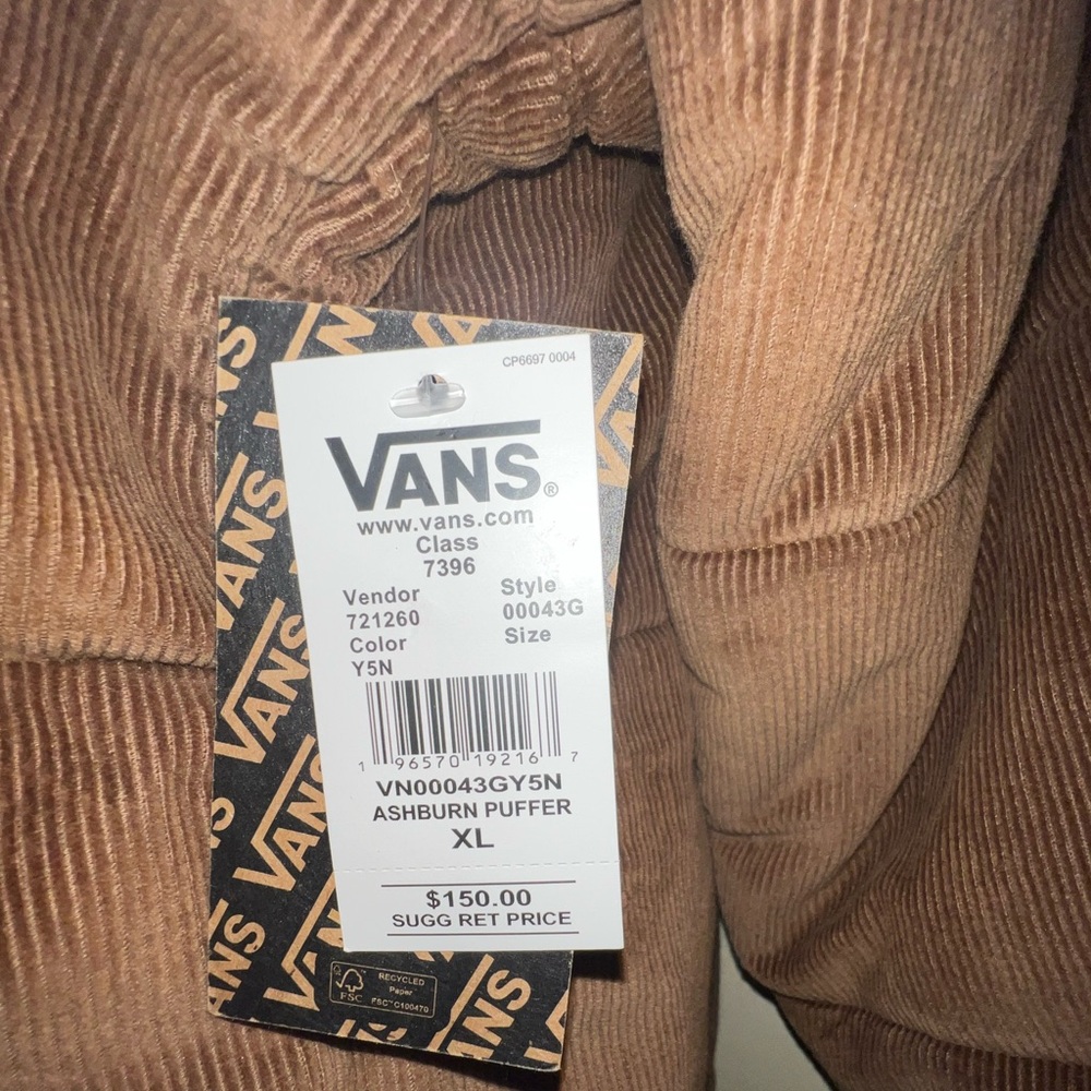 Vans Puffer Jacket - Picture 3 of 3
